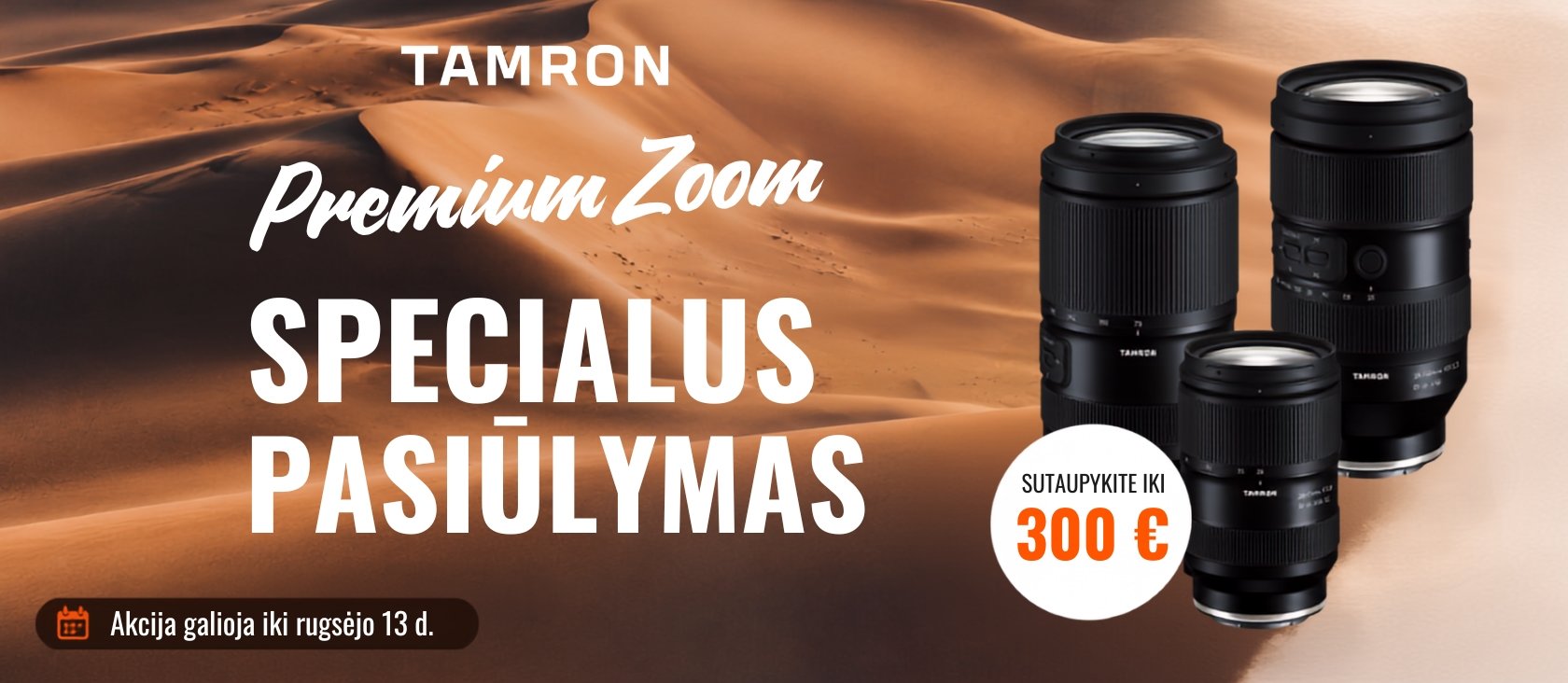 📸 Nuolaidos TAMRON Zoom objektyvams ✨
