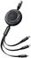 3-in-1 USB-C to USB-C / Lightning / Micro USB cable, Mcdodo CA-3730, 1.2m (black)