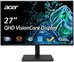 Acer Vero B7 B277U Gbmiiprzx Series | 27 " | IPS | 16:9 | 120 Hz | 4 ms | 2560 x 1440 pixels | 350 cd/m&sup2; | HDMI ports quantity 2 | Black