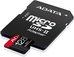 ADATA AUSDX128GUI3V30SHA2-RA1 Memory Card 128 GB, MicroSDXC, Flash memory class 10, Adapter, 80 MB/s, 100 MB/s