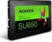 ADATA Ultimate SU650 256 GB, SSD form factor 2.5", SSD interface SATA 6Gb/s, Write speed 450 MB/s, Read speed 520 MB/s