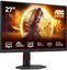AOC | Q27G4SRU | 27 " | Fast IPS | QHD | 16:9 | 320 Hz | 0.3 ms | 2560 x 1440 pixels | 400 cd/m&sup2; | HDMI ports quantity 2 | Black