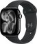 Apple Watch 11 GPS 46mm Sport Band M/L, jet black/black (MEUX4ET/A)
