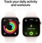 Apple Watch 11 GPS + Cellular 42mm Sport Band S/M, rose gold/light blush (MF8E4ET/A)