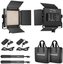 NEEWER 2X660 BI-COLOR LED LIGHT WITH BARNDOOR + 2X 200CM LIGHT STAND 10106570
