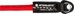 Artisan & Artist I ACAM-301A I Silk Camera Strap, Red