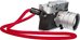 Artisan & Artist I ACAM-301A I Silk Camera Strap, Red