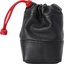 Artisan & Artist I ACAM-LPL120 I Full Leather Lens Pouch (S) Black
