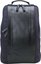 Artisan & Artist I RR4-06C I Leather Panel Backpack, Navy