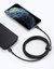 AUKEY Cable CB-CL03 Black nylon Lightning-USB C | 2m | USB Power Delivery USB-PD | certificate MFi Apple