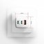AXAGON ACU-DPQ65W GaN Wall charger 65W, 3x port (USB-A + dual USB-C), PD3.0/PPS/QC4+/Apple