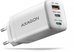 AXAGON ACU-DPQ65W GaN Wall charger 65W, 3x port (USB-A + dual USB-C), PD3.0/PPS/QC4+/Apple