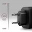 AXAGON ACU-PQ45 GaN Wall charger 45W, 2x port (USB-A + USB-C) PD3.0/PPS/QC4+/SFC 2.0/Apple