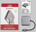 AXAGON Aluminum high-speed USB-A 3.2 Gen 1 memory card reader, 3 slots | CRE-S3