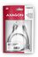 AXAGON BUCM-AM10AB HQ cable USB-C <-> USB-A, 1m, USB 2.0, 3A, ALU, braid, black