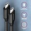 AXAGON BUCM3-CM30AB SPEED cable USB-C <-> USB-C, 3m, USB 3.2 Gen 1, PD 60W 3A, ALU, braid