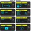 AXAGON External USB-C 10Gbps metal box with info display for M.2 NVMe and SATA SSD | EEM2-SD2