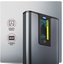 AXAGON External USB-C 10Gbps metal box with info display for M.2 NVMe and SATA SSD | EEM2-SD2