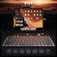 AXAGON HMC-KB-US USB hub 8in1 5Gbps keyboard HDMI PD