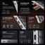 AXAGON HMC-KB-US USB hub 8in1 5Gbps keyboard HDMI PD