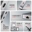 AXAGON HMC-STND USB hub 6in1 ALU stand for laptop