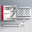 AXAGON HMC-STND USB hub 6in1 ALU stand for laptop