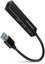 AXAGON Hub HMA-GL3A 3x USB-A + GLAN, USB3.2 Gen 1, metal, 20cm USB-A cable