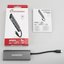 AXAGON Hub HMC-5G2 2x USB-A + 2x USB-C + HDMI, USB-C 3.2 Gen 2 10Gbps, PD 60W, 13cm USB-C cable