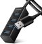 AXAGON Miniature metal four-port USB 3.2 Gen 1 hub | HUE-M1AL