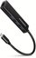 AXAGON Network card HMC-GL3A 3x USB-A + GLAN, USB 3.2 Gen 1 hub, metal, 20cm USB-C cable