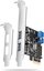 AXAGON PCI-Express card with a pair of internal and a pair of external USB 5Gbps ports | PCEU-232RS