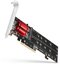 AXAGON PCIe 2x NVMe M.2 Controller | PCEM2-ND
