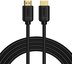 Baseus 2x HDMI 2.0 4K 60Hz Cable, 3D, HDR, 18Gbps, 3m (black)