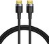 Baseus Cafule 4KHDMI Male To 4KHDMI Male Adapter Cable 2m Black