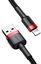 Baseus Cafule USB Lightning Cable 2,4A 0,5m (Red+Black)