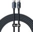 Baseus Crystal Shine cable USB-C to USB-C, 100W, 1.2m (black)