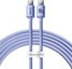 Baseus Crystal Shine cable USB-C to USB-C, 100W, 2m (purple)