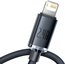 Baseus Crystal Shine cable USB to Lightning, 2.4A, 1.2m (black)