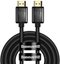 Baseus High Definition Series HDMI 2.1 cable, 8K 60Hz, 3D, HDR, 48Gbps, 2m (black)