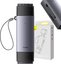 Baseus Lite Series SD/TF memory card reader, USB + USB-C (gray)