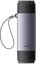 Baseus Lite Series SD/TF memory card reader, USB + USB-C (gray)