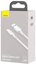 Baseus Simple Wisdom Data Cable Kit USB to Type-C 5A (2PCS/Set）1.5m White
