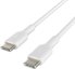 Belkin BOOST CHARGE CAB003bt2MWH USB-C to USB-C, 2 m, White