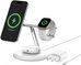 Belkin Boost Charge Pro 3-in-1 Qi2 15W white adjustabl