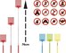 Beper C206UTI020 Telescopic Fly Swatter Paddle