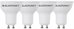 Blaupunkt LED лампа GU10 5W 4pcs, natural white