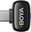 Boya беспроводной микрофон mini-12 Lightning/USB-C, черный