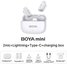 Boya wireless microphone mini-13 Lightning/USB-C, white