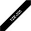 Brother labelling tape TZE-325 black/white 9 mm