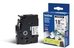 Brother TZ-EFX241, 18mm black on white flexible tape